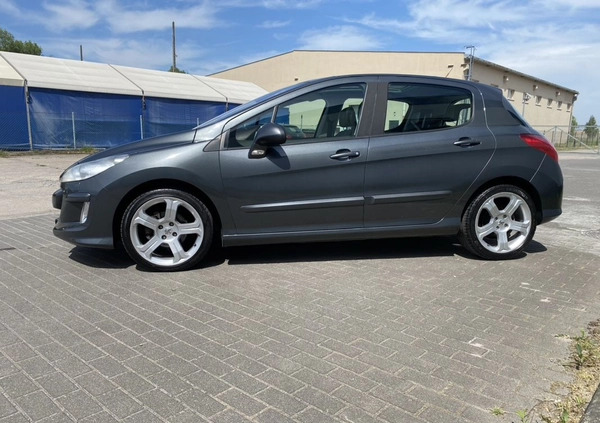 Peugeot 308 cena 14800 przebieg: 212000, rok produkcji 2008 z Września małe 326